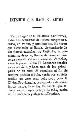 Introito que hace el autor