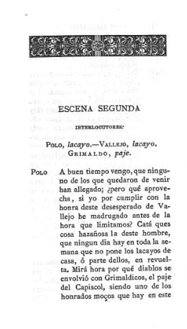Escena segunda