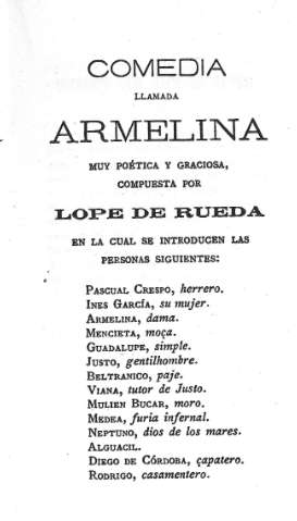 Caomedia llamada Armelina