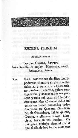 Escena primera