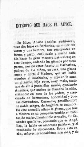 Introito que hace el autor