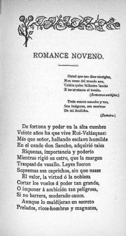 Romance noveno