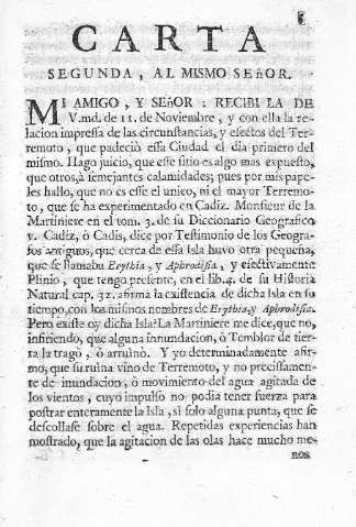Carta segunda