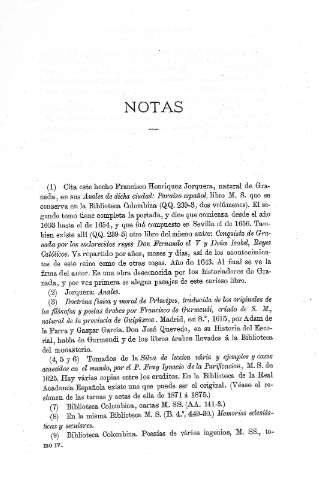 Notas