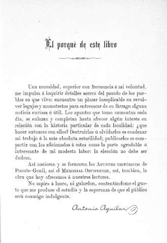 El porqué de este libro