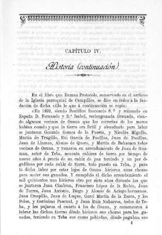 Capitulo IV. Historia (continuación)