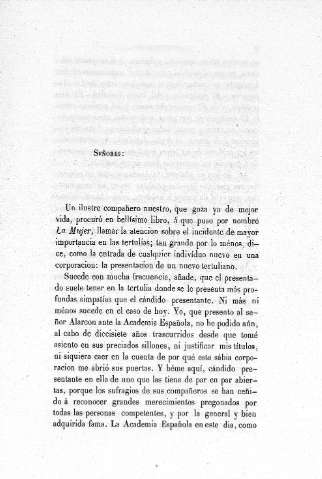 Señores: