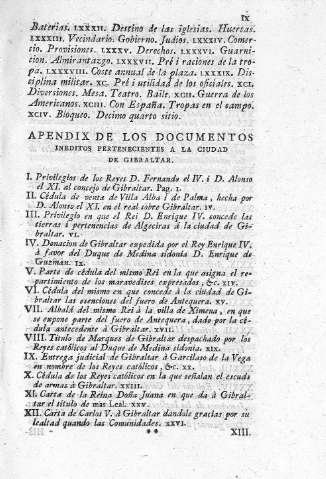 Apendix de los documentos inéditos...