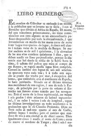 Libro Primero