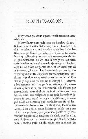 Rectificación