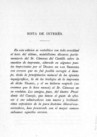 Notas de interés