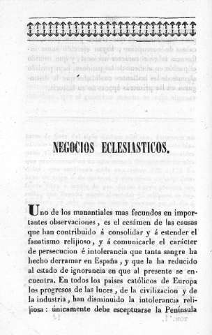 Negocios Eclesiásticos