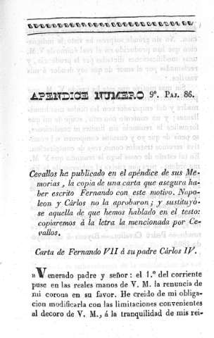 Apéndice Número 9º
