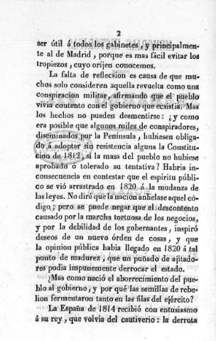 [Ecsámen de la Revolucion de 1820]
