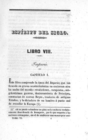 Libro VIII. Capitulo I.