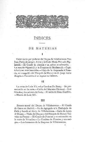 Indices de materias