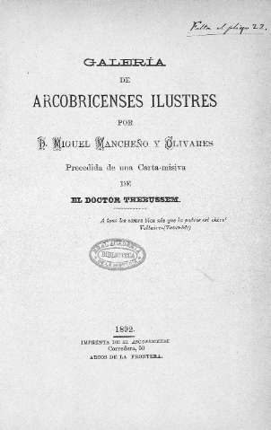 Galeria de Arcobricenses ilustres