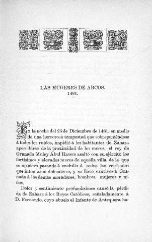 Las mugeres de Arcos