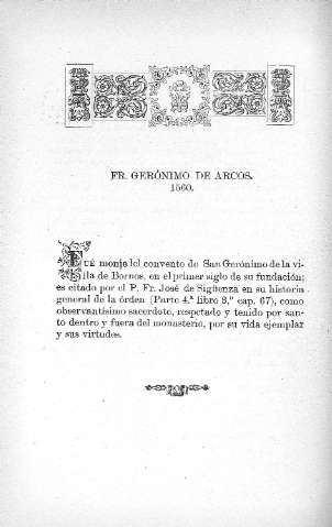 Fr. Gerónimo de Arcos