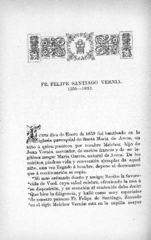Fr. Felipe Santiago Vernia