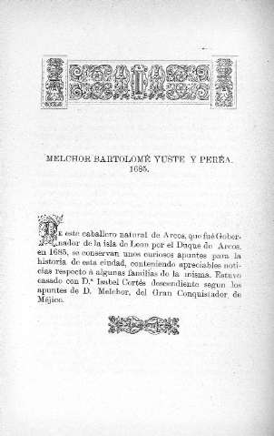 Melchor Bartolomé Yuste y Peréa