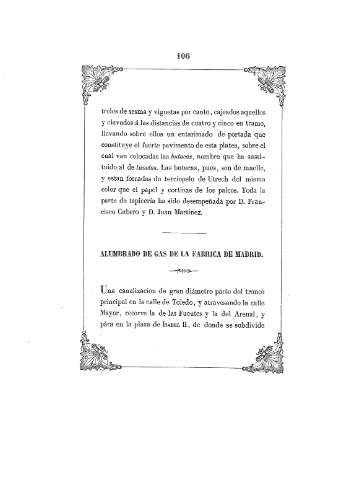 Alumbrado de gas de la fábrica de Madrid