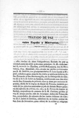 Tratado de Paz entre España y Marruecos