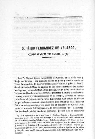 D. Iñigo Fernández de Velasco