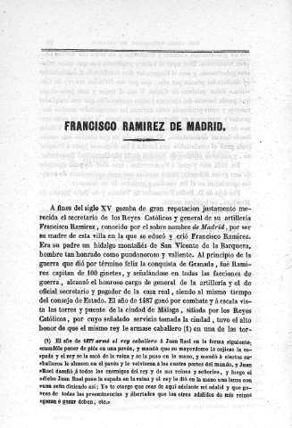 Francisco Ramírez de Madrid