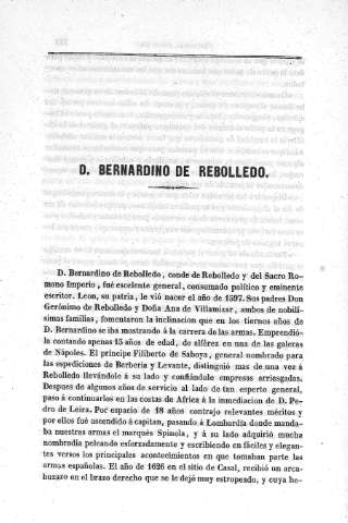D. Bernardino de Rebolledo