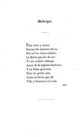 Madrigal