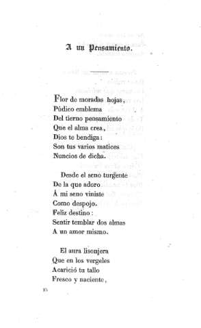 A un Pensamiento