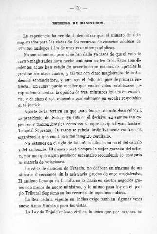 Números de Ministros