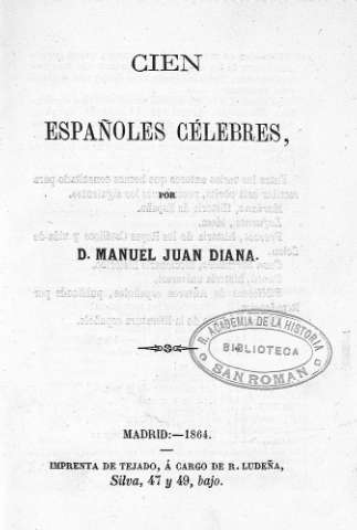Cien españoles célebres