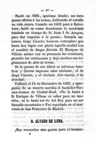 D. Alvaro de Luna
