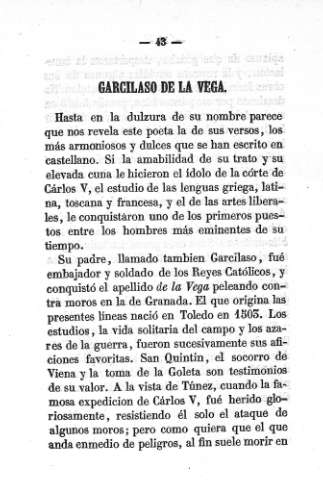 Garcilaso de la Vega