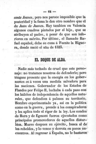EL Duque de Alba