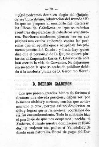 D. Rodrigo Calderon