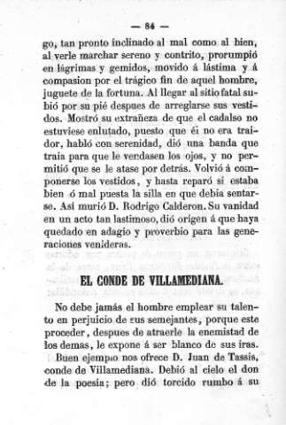 El Conde de Villamediana