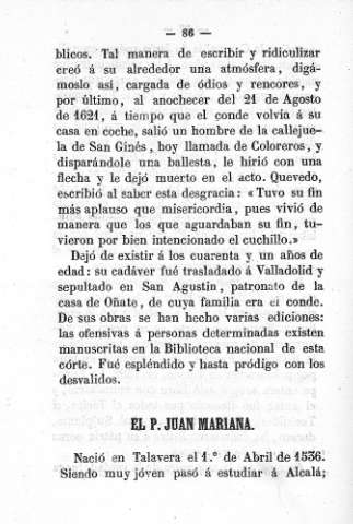 El P. Juan Mariana