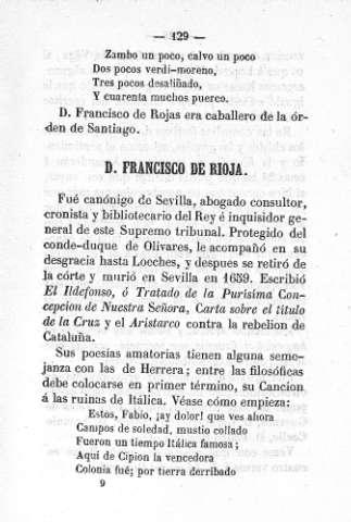 D. Francisco de Rioja