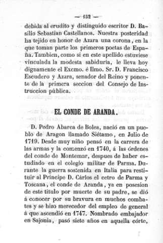El Conde de Aranda