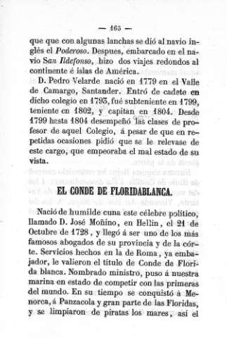 El Conde de Floridablanca