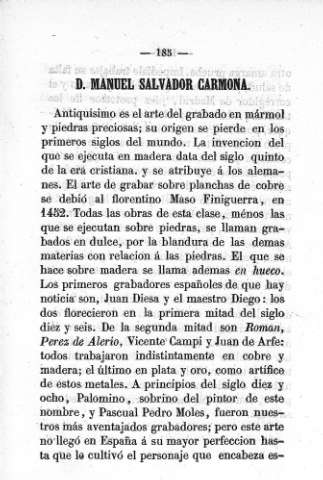 D. Manuel Salvador Carmona