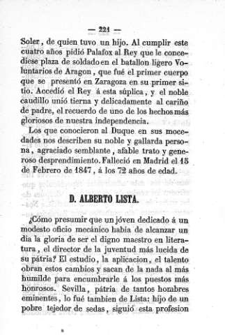 D. Alberto Lista