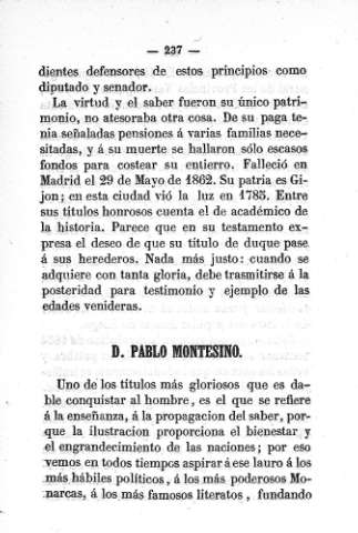 D. Pablo Montesino