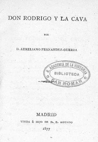 Don Rodrigo y la Cava