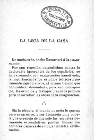 La loca de la casa