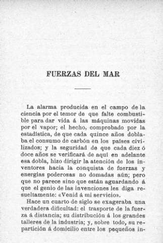 Fuerzas del mar