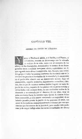 Capitulo VIII. Amores de Colón en Córdoba